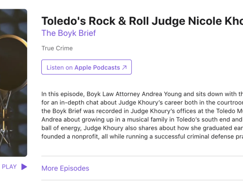 Toledo’s Rock & Roll Judge Nicole Khoury – The Boyk Brief